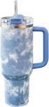 40oz Stainless Steel Vacuum Insulated Tumbler With Lid And Straw For Water