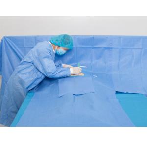 China Laparotomy Surgery Drape Pack Hospital Mayo Table Cover Drape wholesale