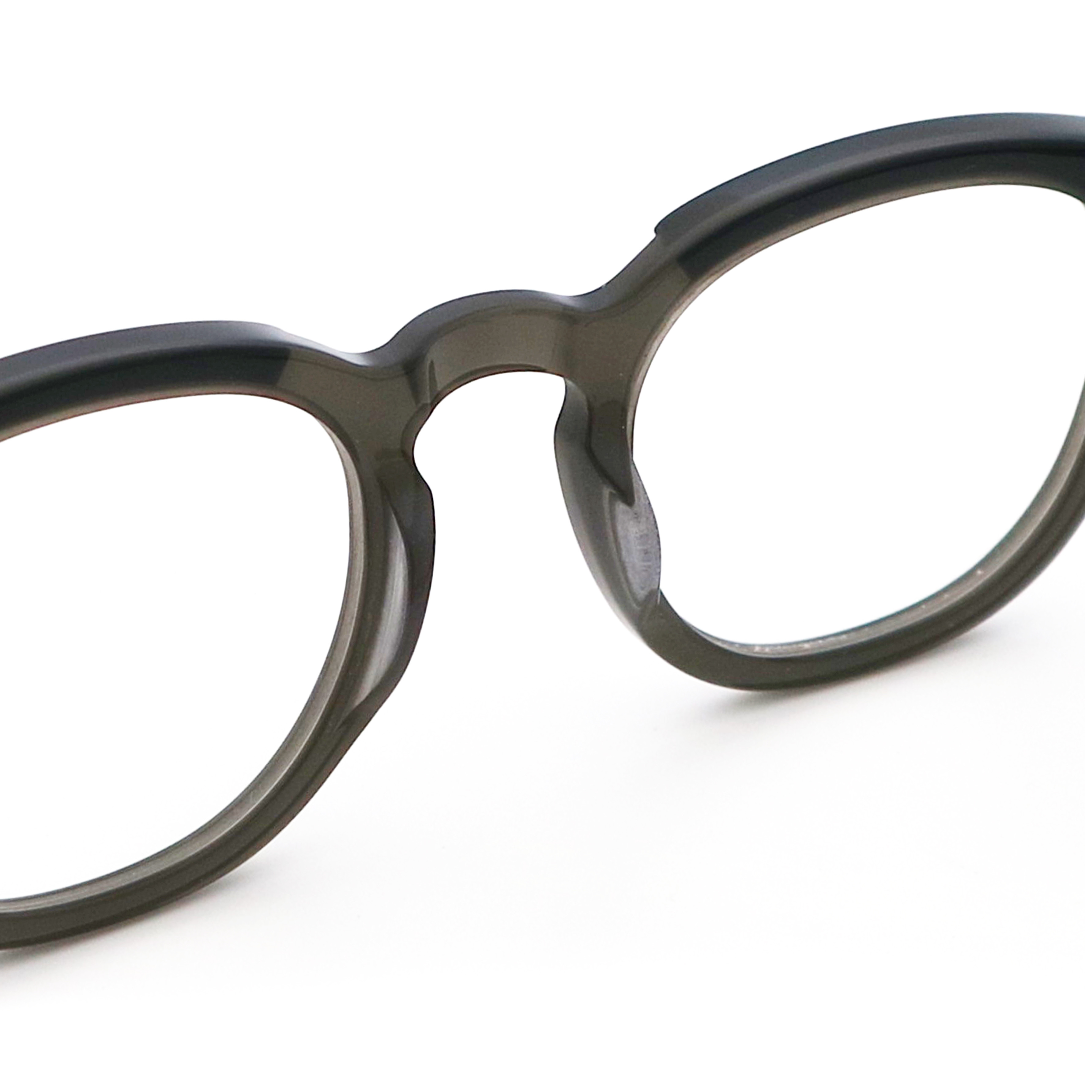 Custom Classic Acetate Glasses Colored Full-Rim Fashion Individuality