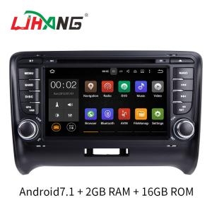 China Android 7.1 Car Radio Audi Car DVD Player With Wifi BT Gps AUX Video wholesale