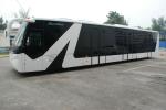 Short Turn Radius Airport Apron Bus Shuttle Bus To The Airport For 102 Passenger