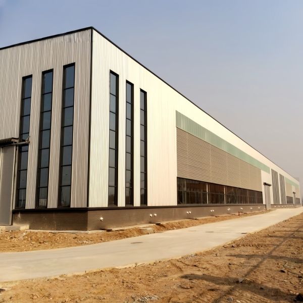Complete Waterproof Accessories Steel Structure Workshop Rainproof Production Plant