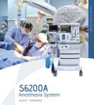 S6200A Anesthesia Ventilator Machine ICU Operation Room Anaesthesia Workstation