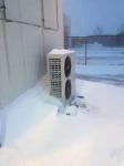 Air Source Chiller Air To Water Heat Pump , EVI Air Source Heat Pump 18kw WIFI