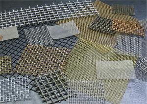 China 1-120 Mesh Stainless Steel Crimped Wire Mesh / Cloth / Net For Smoking Pipe wholesale
