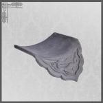 Chinese Traditional Concrete Clay Roof Tiles Lightweight Waving Waterproof