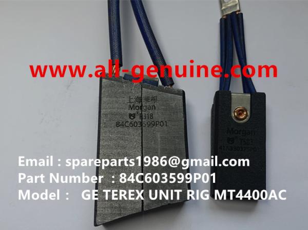 84C603599P01 CARBON BRUSH GE TEREX UNIT RIG BUCYRUS MT4400AC MT5500 MT3600