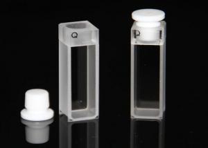 China Accurate UV Spectroscopy Cuvette With Teflon Stoper JGS1 Eco Friendly on sale