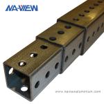 Heavy Wall Spring Loaded Telescoping Square Tubing Pipe Tube Assembly Connectors