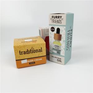 China 5ml 10ml 20ml 30ml 50ml 100ml Packaging Paper Box For Glass Dropper Bottles wholesale