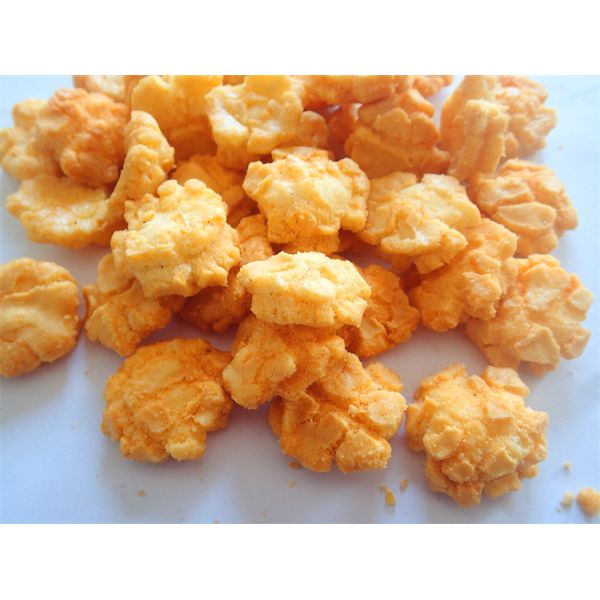 Cheese Flavored Fried Rice Crackers Pastry Puffed Rice Crackers
