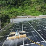 Remote Control Solar Panel Cleaning Robot Photovoltaic For Household Commercial