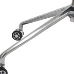 Ergonomic rotating office chair base, 660mm in diameter, 475mm in height,