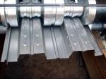 760 Effective Width 75 Height Floor Deck Roll Forming Machine Chain Drive