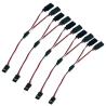 Buy cheap Low Voltage RC Servo Extension Cable JR / Futaba 1 Male To 2 Female Y Lead from wholesalers