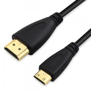China 30cm Flexible  HDMI Compatible To MINI Custom Cable Assemblies wholesale