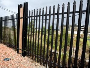 China Stainless Steel W Section Palisade Fencing Hot Dipped Galvanized European wholesale