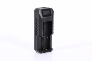 China Professional Slot Intelligent 18650 Battery Charger / 1 Bay Charger 138mm*95mm*36mm wholesale