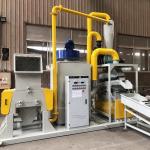 Scrap Copper Wire Recycling Machine Big Capacity Copper Plastic PVC Separation