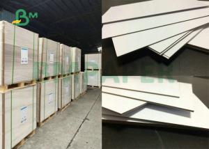 China 1200gram 1500gram Laminated Duplex Board White Back For Architecture Model on sale