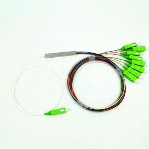 China Steel Tube Fiber Optic Splitter 1x8 Type For EPON Ethernet Passive Optical Network wholesale