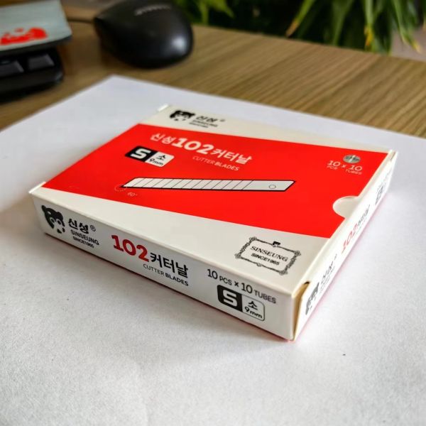 60 Degrees 0.35mm Thickness Snap Off Knife Blade Wallpaper Cutting Tool