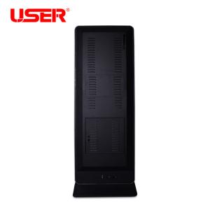 China 55 Inch Free Standing LCD Digital Signage Vertical Network Android wholesale
