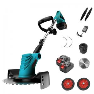 China 345W Telescopic Cordless Grass Cutter , Battery Weed Trimmer With 2 Pcs 21V Batteries wholesale
