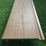 Outdoor Plastic Composite WPC Wall Siding in 150mm*19mm Size with Wood Texture
