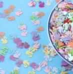 1 Color Printing Sequin Flowers Shaped Glitter Mixed Color with Butterfly Clover