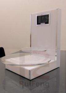 China Customized Acrylic Cosmetic Display Stand, Custom Makeup Products Display Organizer wholesale