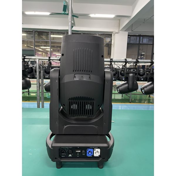 300w Moving Head Light Beam Light Show Stage Disco Move Head Beam Pattern Light With Led Ring Strip Dj Event