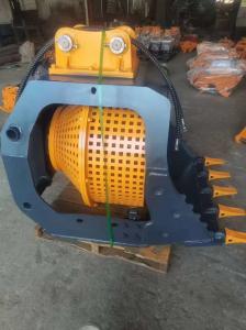 China Low Noise Excavator Grapple Bucket 6-40ton Excavator Screen Bucket With Waterproof Motor wholesale