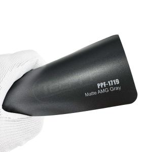 China 1.52x16m / 60inchx53ft PPF-1719 Matte AMG Gray Colour Change Paint Protection Film 8mil Thickness Colour wholesale