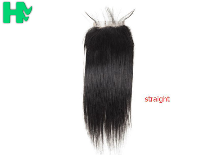 Brazilian Human Hair Closure 4*4 Closure Extensions With baby hair For Women