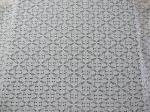 Stretchable Cotton Nylon Lace Fabric For Apparel , Lace Mesh Fabric