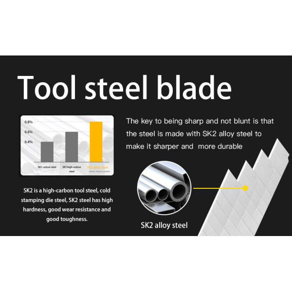 60 Degrees 0.35mm Thickness Snap Off Knife Blade Wallpaper Cutting Tool