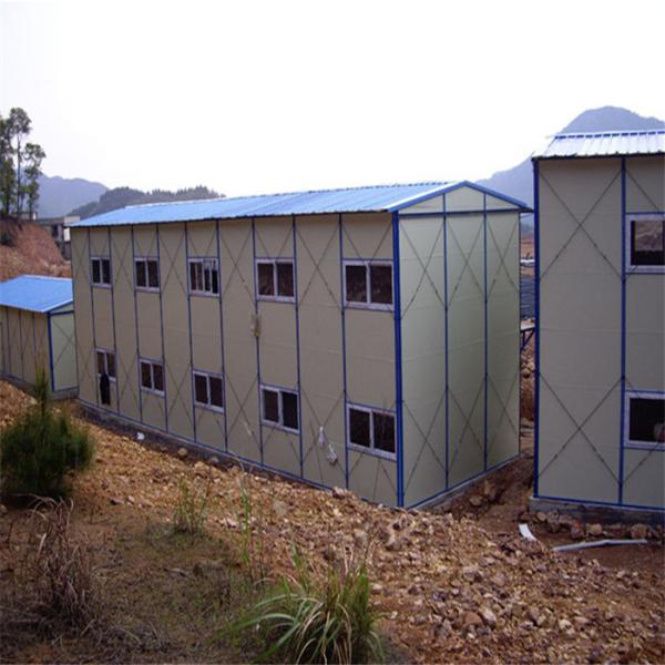 light steel structure prefab eco homes resist 8grade wind for construction