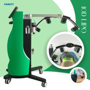 China Gomecy Vertical 10D Laser Lipo Green Light MLD Equipment for Body Shaping Fat Burning wholesale