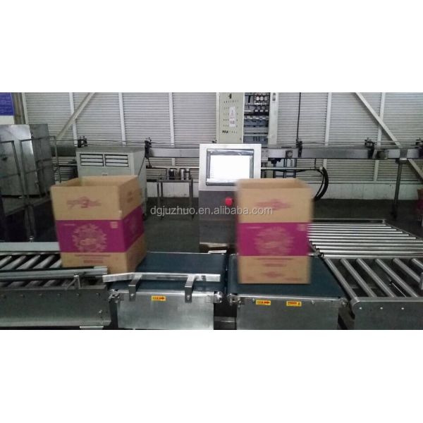 Streamlined Check Weigher Machine New Technology Direct Supply Weight Checking Equipment JZ-W300g