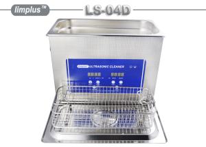 China 4.5 Liter Table Top Ultrasonic Cleaner For Guns Cartridges Cleaning With Basket wholesale