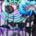 Friends party jazz drum electronic music arcade game machine