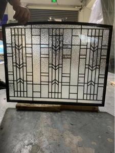 China New design decorative door inserts glass wholesale