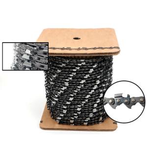 China Steel Gasoline Chainsaw Parts Chain Carbide Harvester Chain Roll wholesale