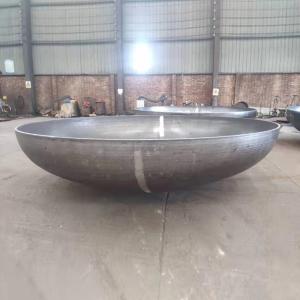 China Hexagon Head Industrial Flat Bottom Flanging Storage Iron Tank Dish for Circle Design wholesale