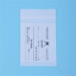 LDPE Plastic Ziplock Pill Bags Clear Medicine Storage Environmentally Friendly