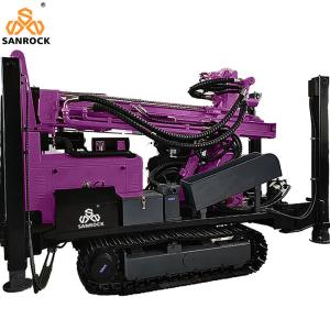 China Deep Water Well Crawler Rotary Drilling Rig Hydraulic Drilling Machine 260m wholesale