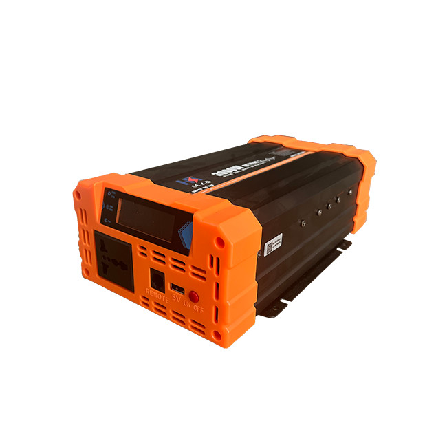 Pure Sine Wave Form Home Power Inverter Customizable DC12V AC110V With Easy Installation LCD Display New Design Inverter