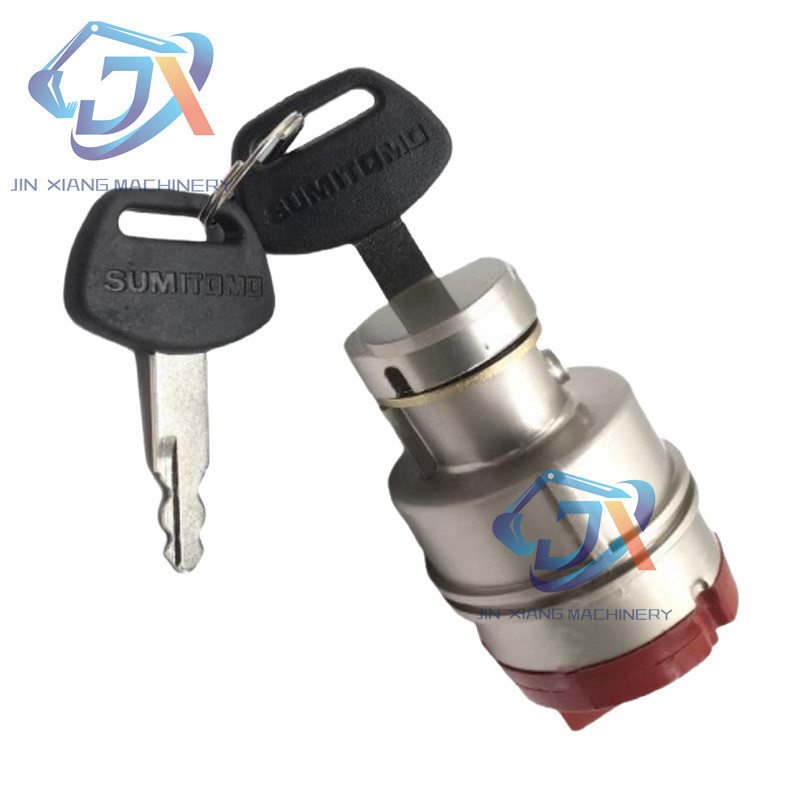 STAR ZEBRA SH200/SH120 Ignition Starter Switch With Keys KHR3077 Ignition Switch for SUMITOMO