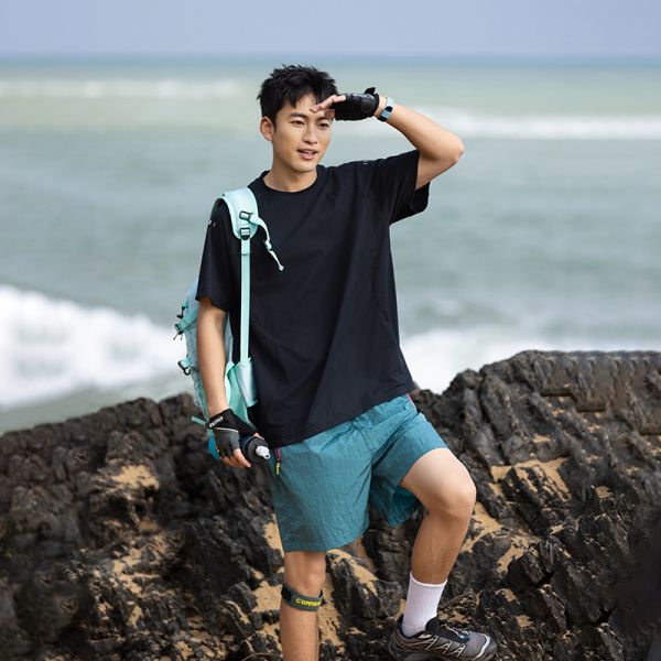 Summer UPF50+ UV Protection Lightweight Breathable Sun Protection Quick Dry Couple Sports Short Sleeve T-Shirt